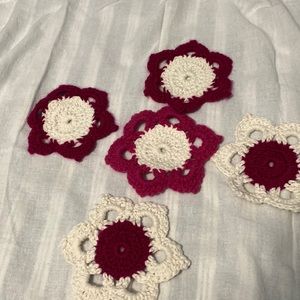 5pcs. Homemade coasters.